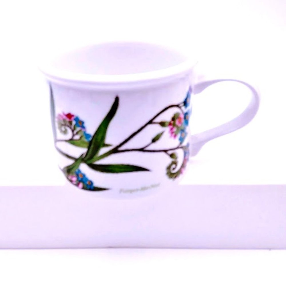 *PORTMEIRION*FORGET-ME-NOT FLOWER*DRUM STYLE MUG*ENGLAND*